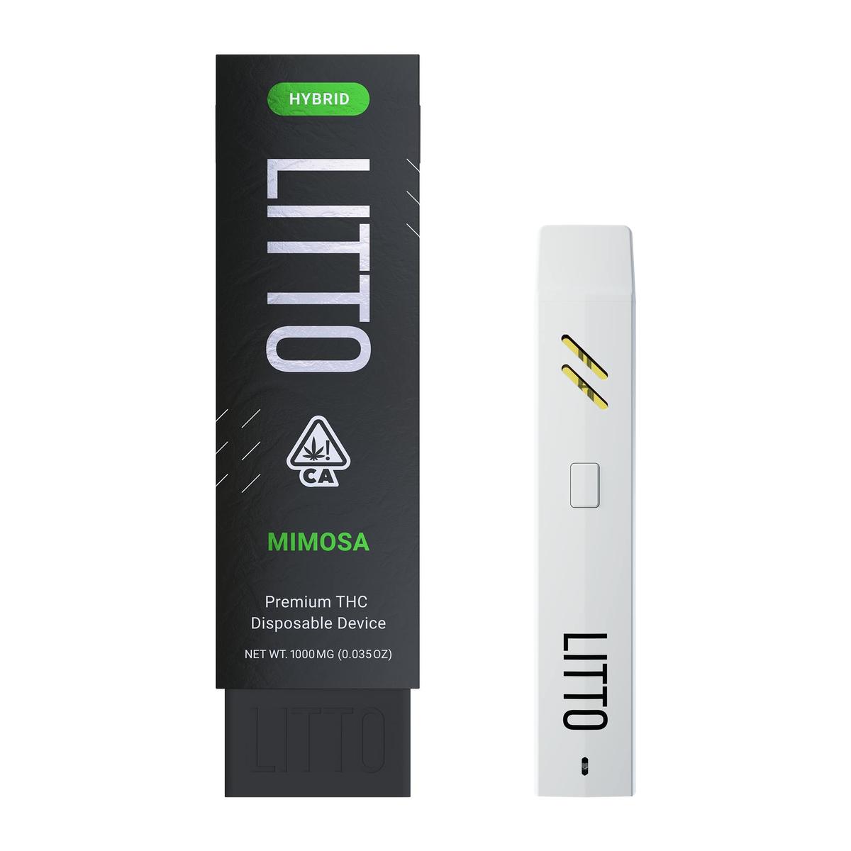LITTO - Mimosa - Premium All-In-One THC Vape Pen - 1G