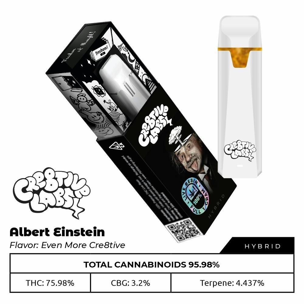 Even More Cre8tive - 1g Live Resin Disposable