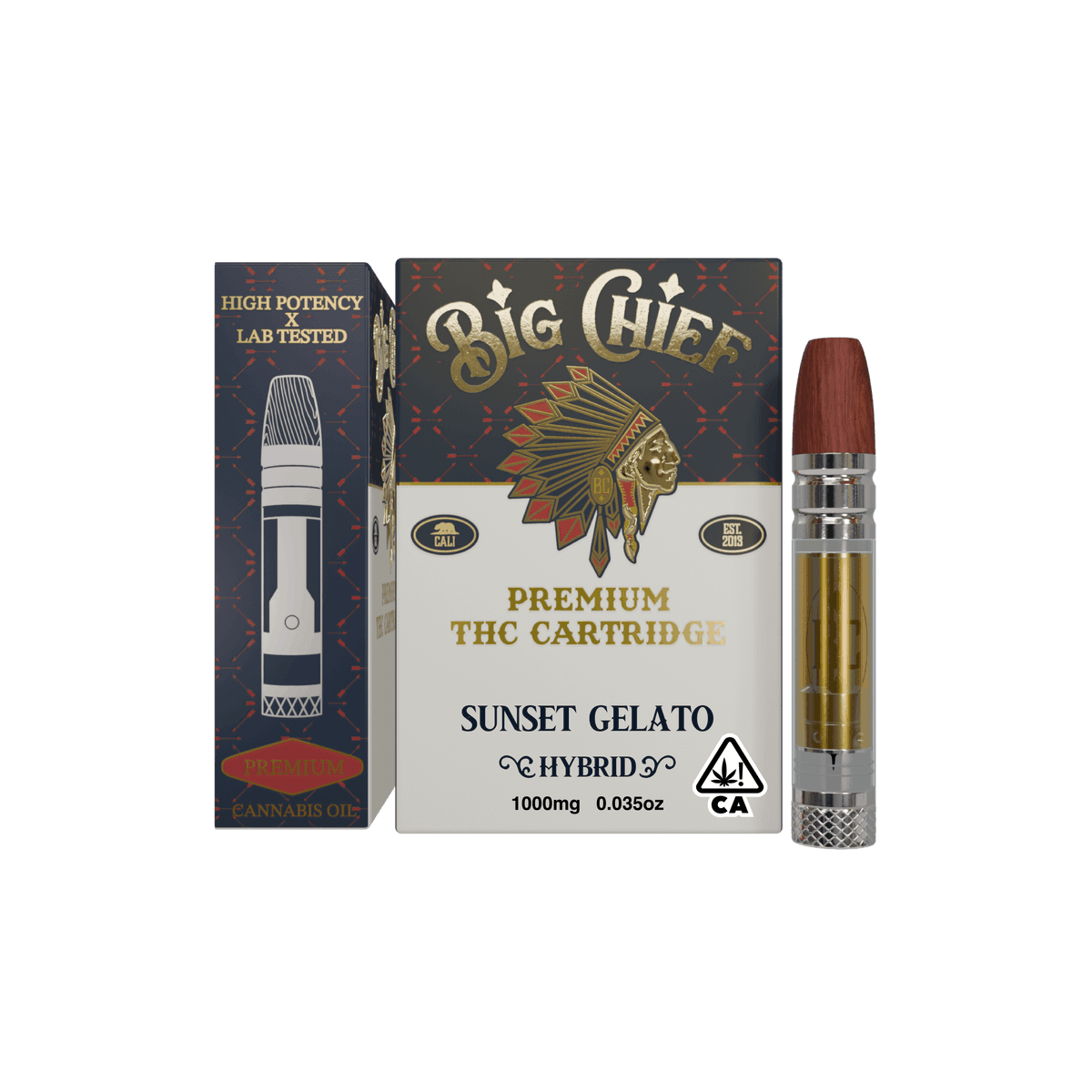 SUNSET GELATO - 1G THC Cartridge