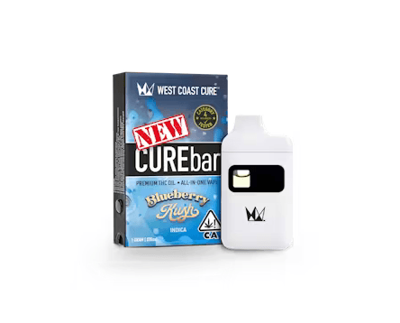 Blueberry Kush - WCC 1g CUREbar Disposable