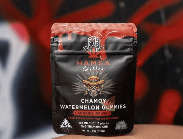 Chamoy Watermelon Gummies - 100 Mg. THC Chamoy Watermelon Gummies - 100 Mg. THC