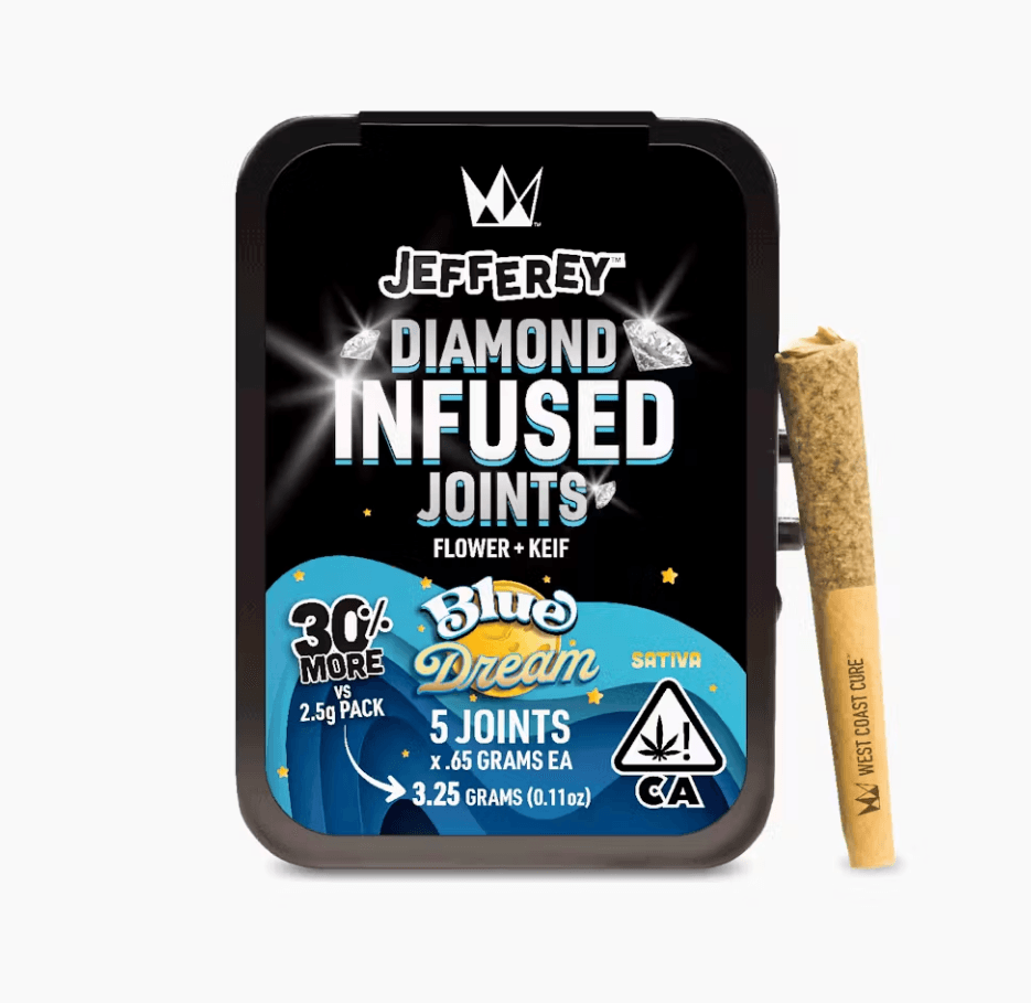 Blue Dream - Jefferey Infused Joint .65g 5 Pack