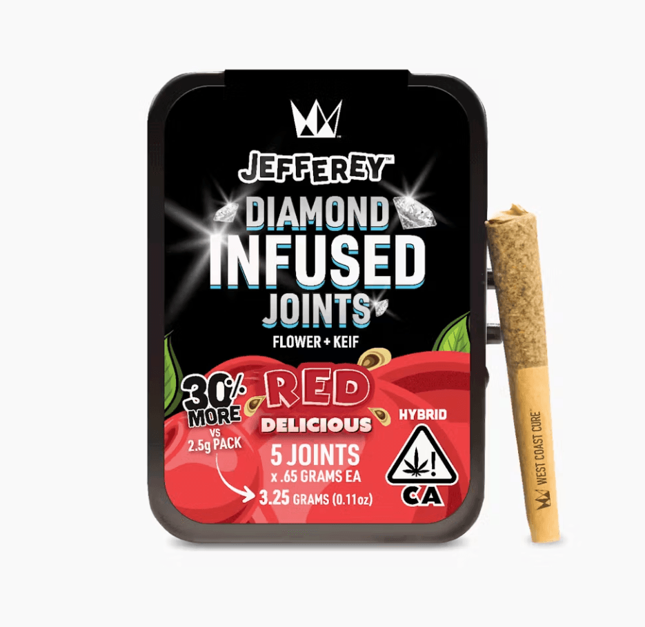Red Delicious - Jefferey Infused Joint .65g 5 Pack