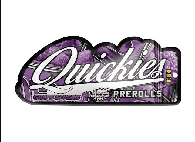 Quickies Prerolls | Infused Grape Slushie 1g