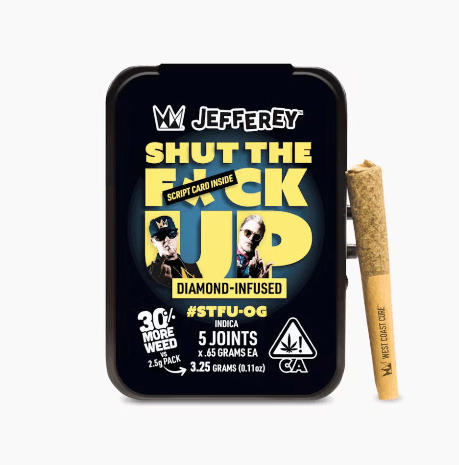 STFU OG - Jefferey Infused Joint .65g 5 Pack