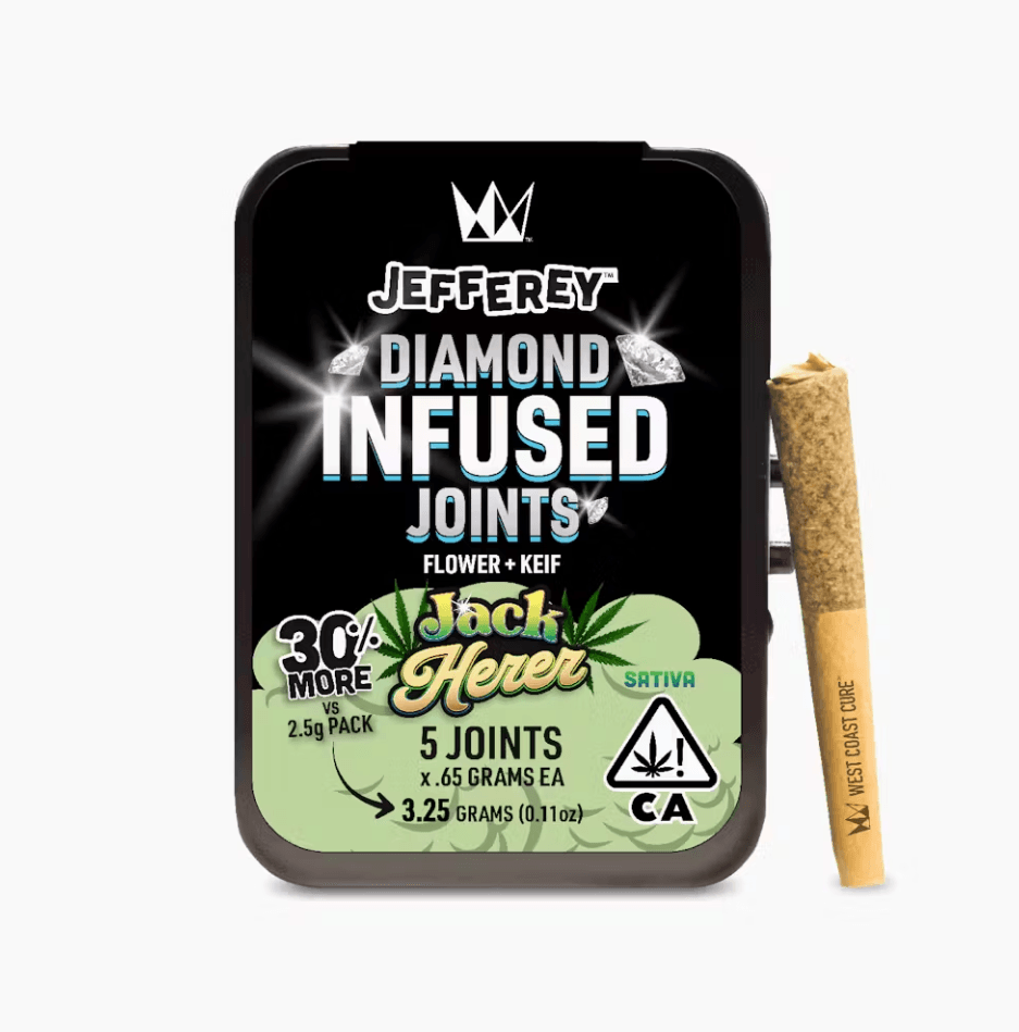 Jack Herer - Jefferey Infused Joint .65g 5 Pack