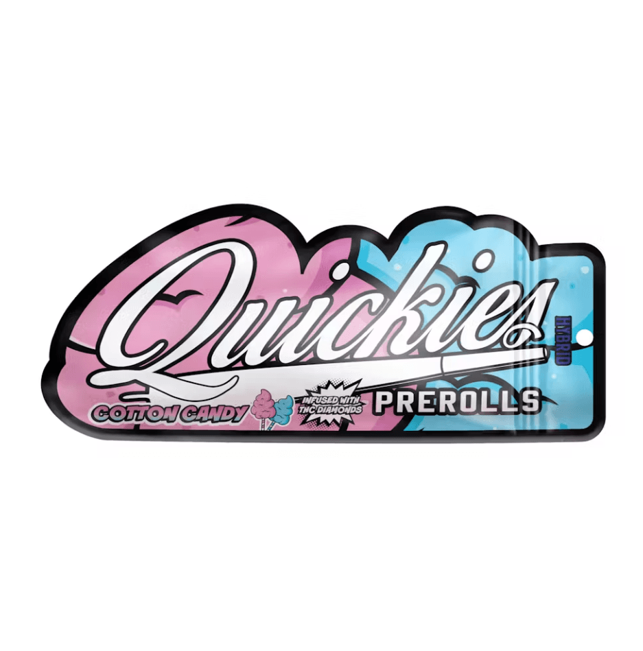 Quickies Prerolls | Infused Cotton Candy 1g