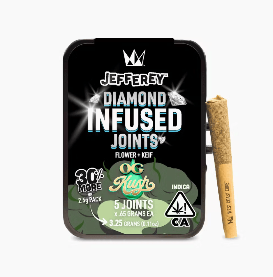 OG Kush - Jefferey Infused Joint .65g 5 Pack