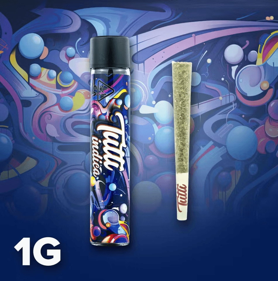 Tutti - Pink Sunset - Infused Pre roll - 1g - Indica