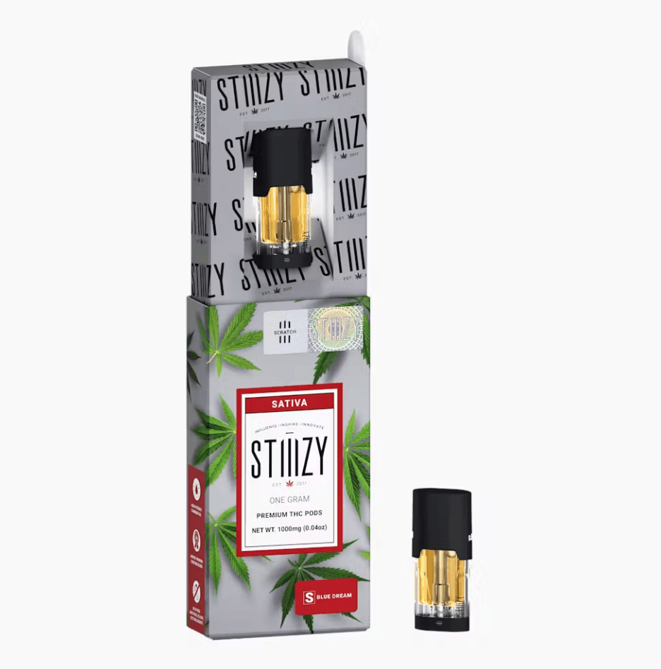 Vape Cartridge - BLUE DREAM 1G Original THC Pod - STIIIZY