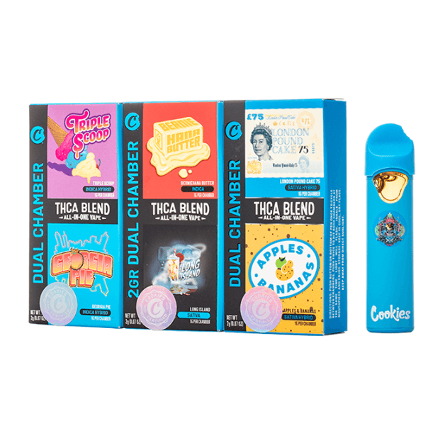 Cookies Dual Chamber Live Resin Vapes - Tahitian Lime(S) + Lemonchello 10(S)