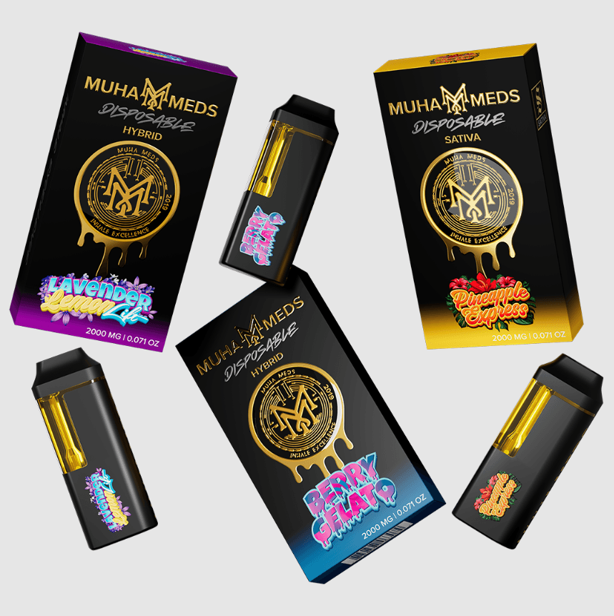 Muha Meds Double Strain 2g - Blueberry Muffins(I) + Grape Jelly(I)