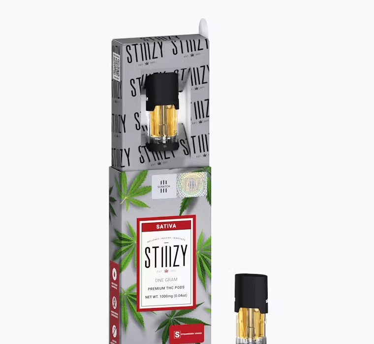 Stiiizy - Strawberry Cough Pod - 1G Stiiizy - Strawberry Cough Pod - 1G