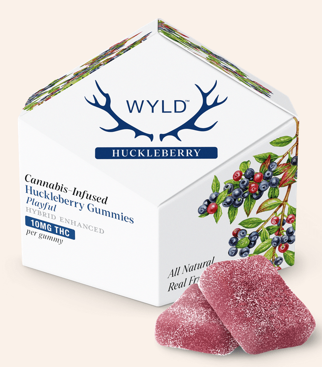 Wyld - Huckleberry Gummies - 100mg Hybrid